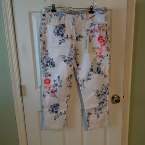 NWT cute patterned denim
